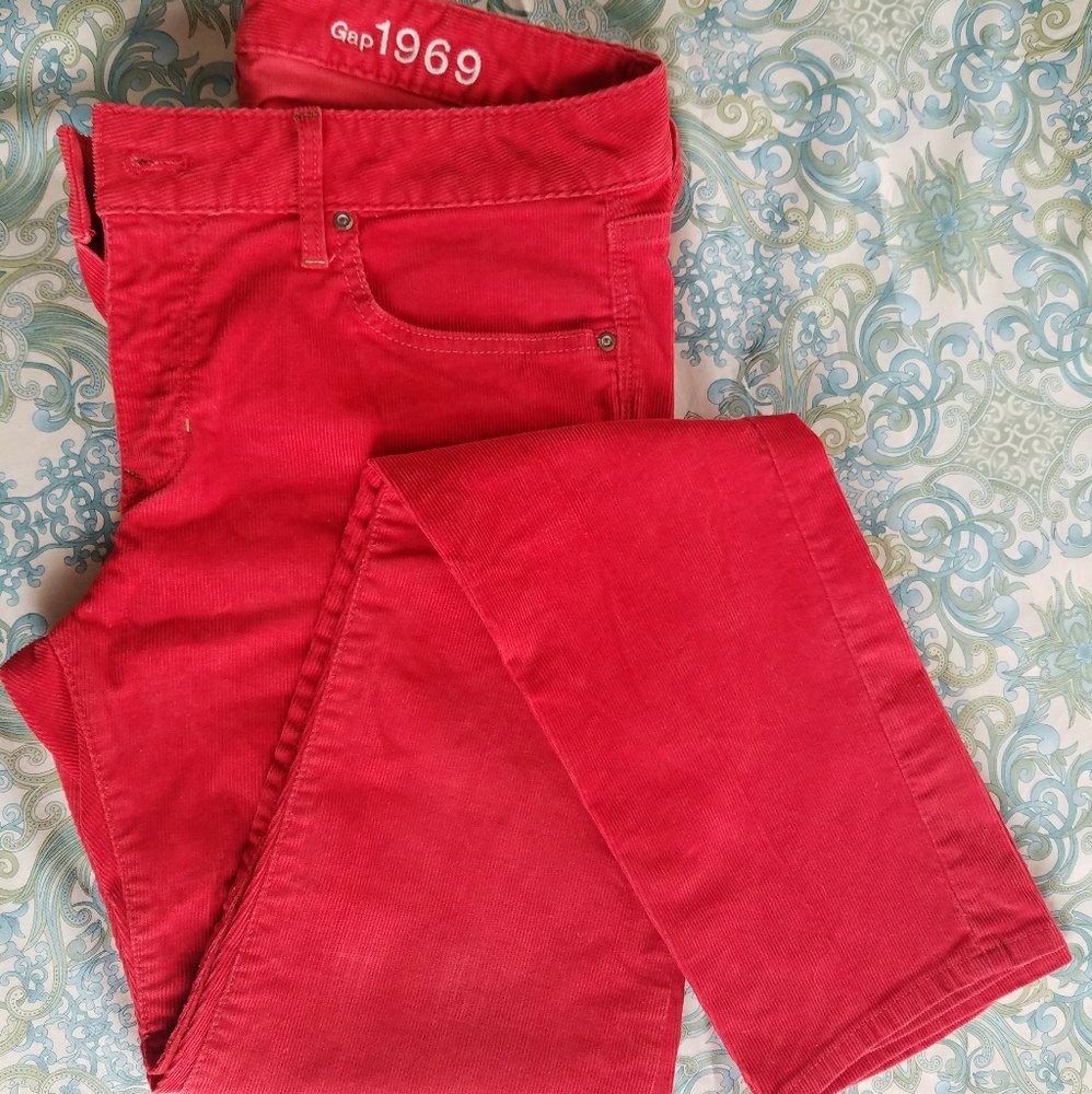 GAP 1969 Always Skinny NWOT killer tomato sz10pant
